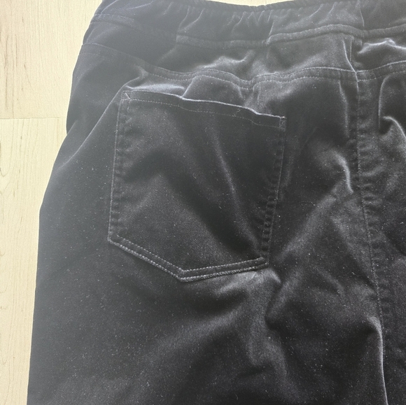 Eileen Fisher Woman Pull On Black Coudoury Pants 1X Straight Leg 36×30 - Picture 10 of 13